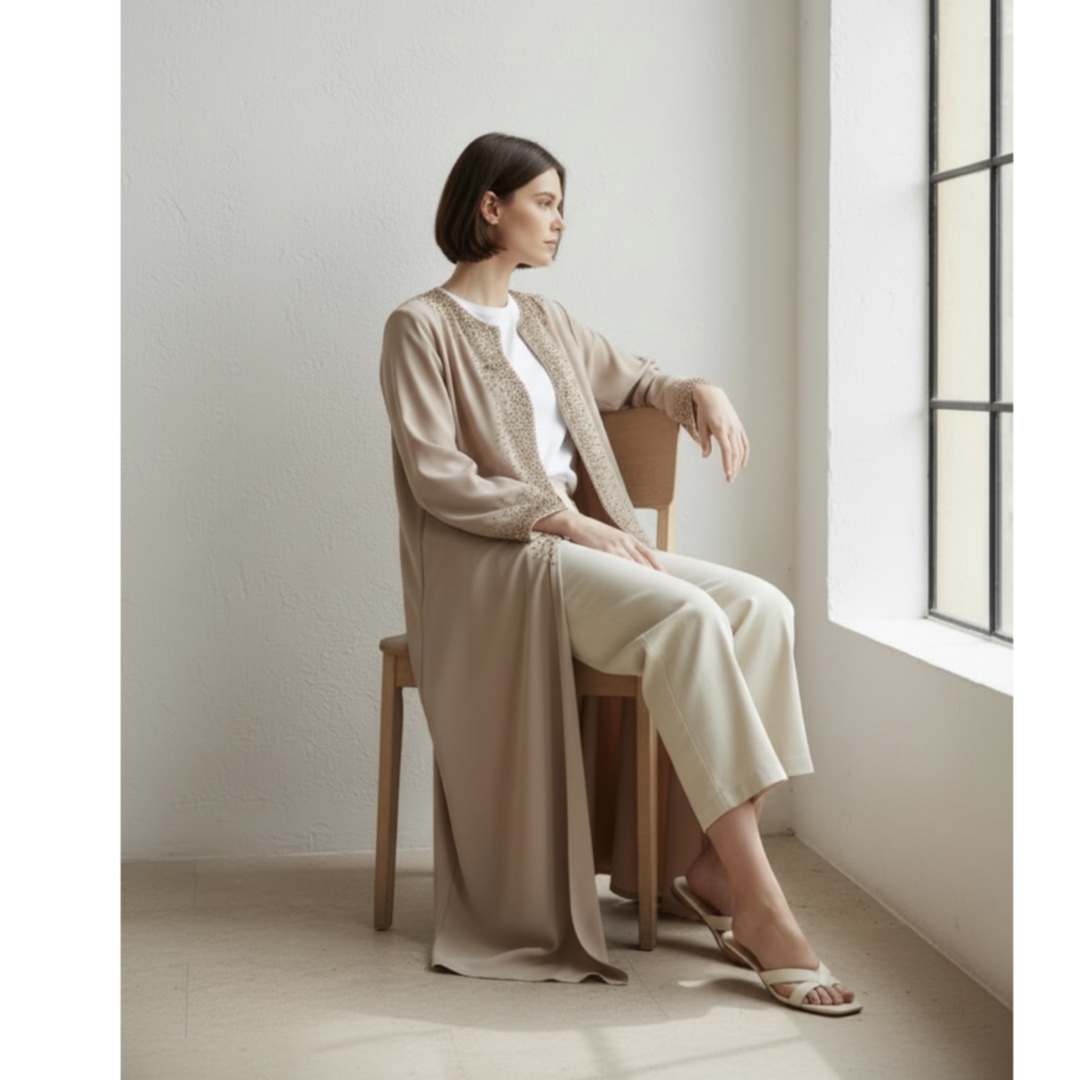     Champagne Couture Gown