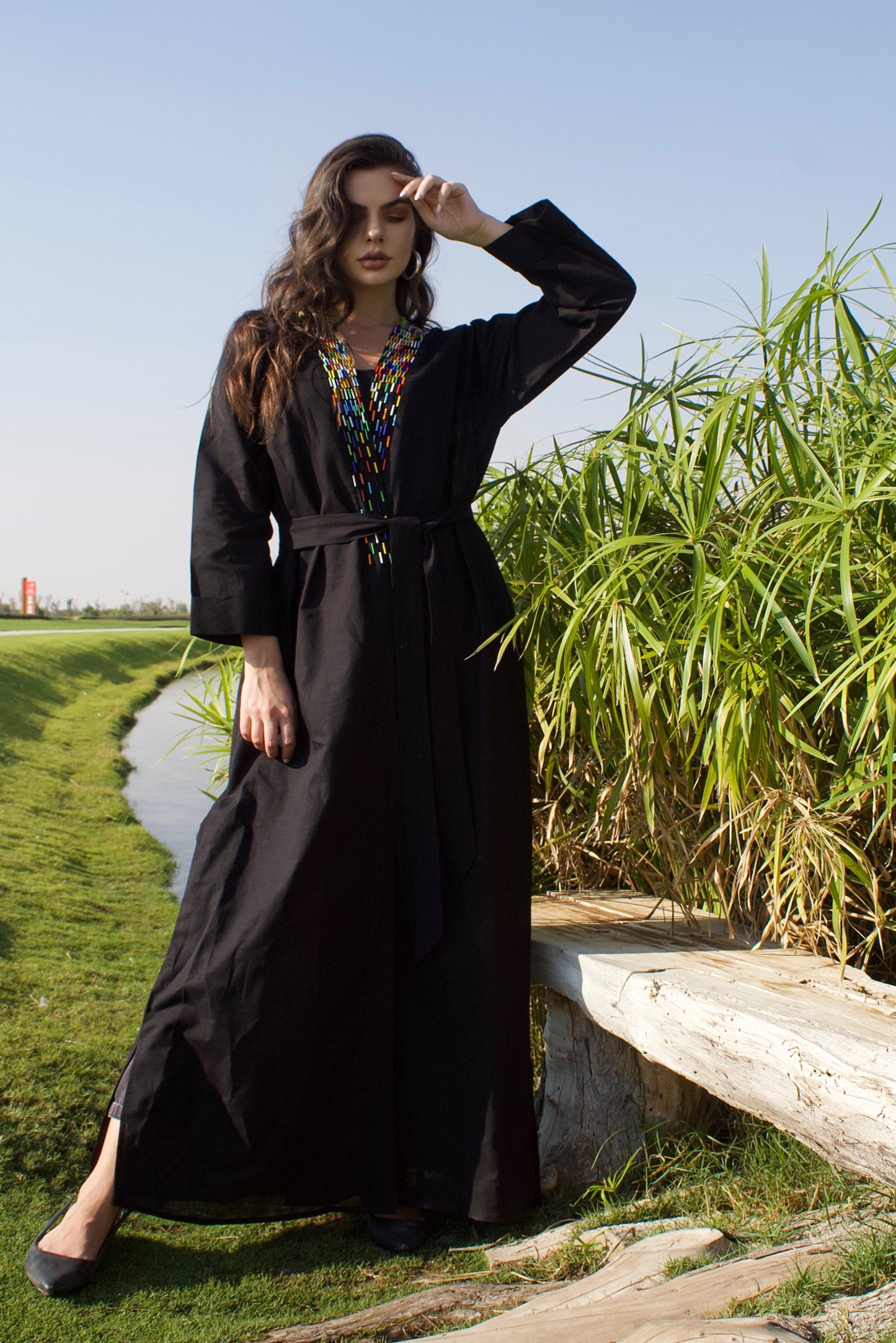 Linen Abaya